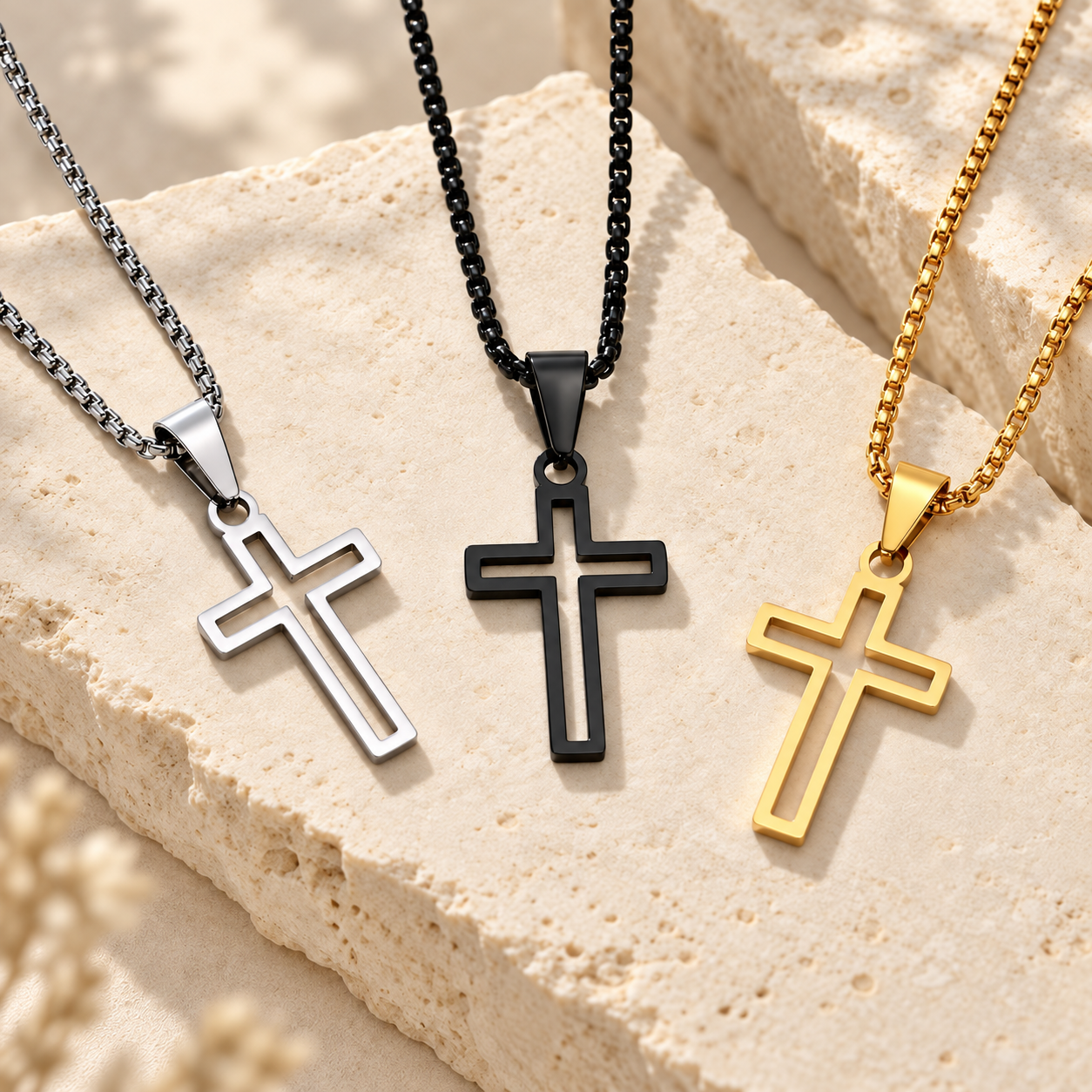 Collier croix chrétienne – Image 5